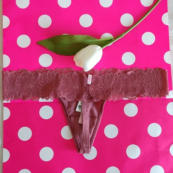 Size L💕PINK VICTORIA'S SECRET THONG.nwt - Picture 4 of 4